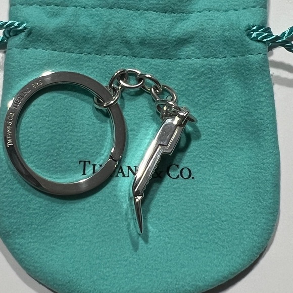 Tiffany & Co. Sterling Silver Key Ring - Picture 6 of 8
